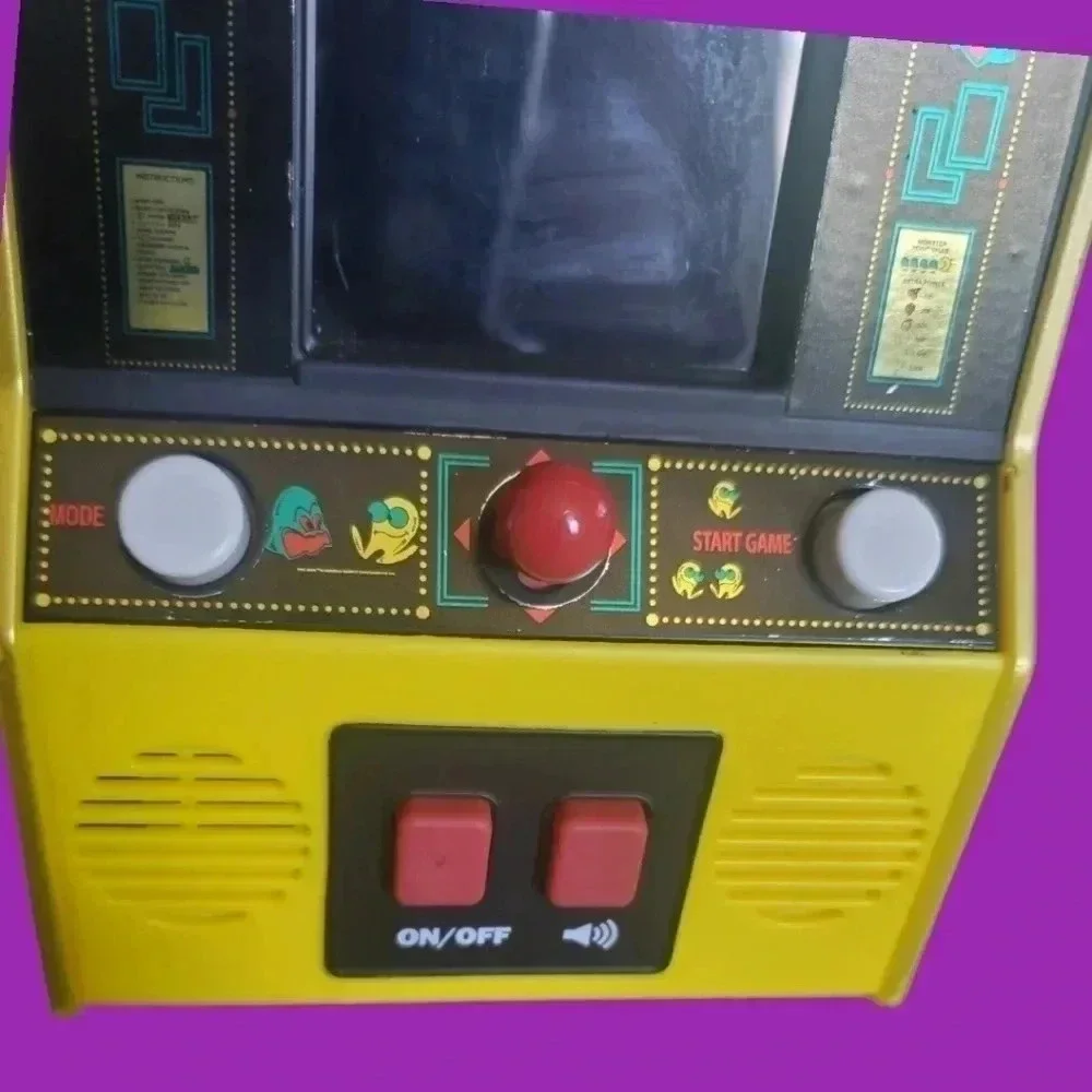 Pac-Man mini handheld arcade game